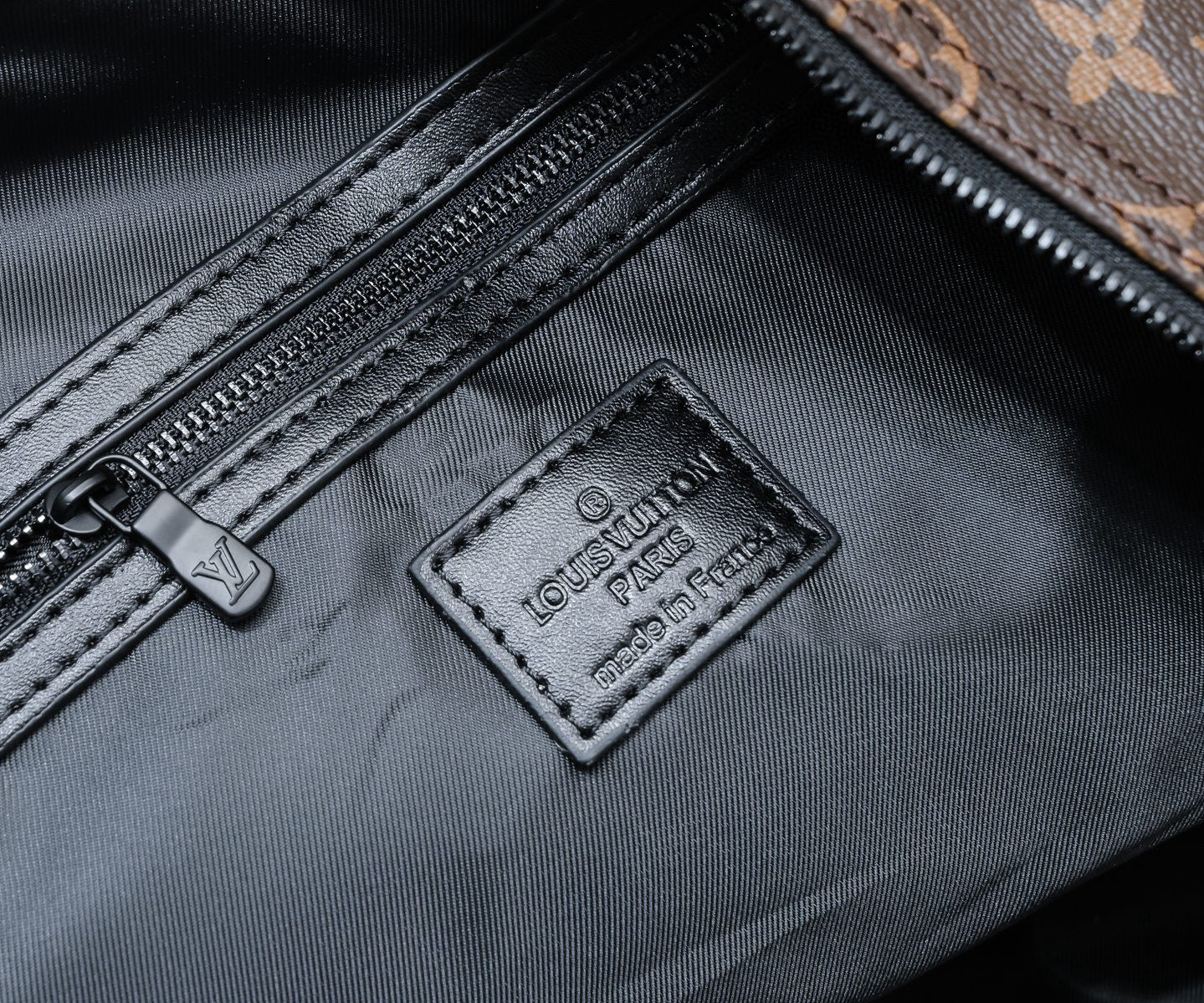 L-Keepall Bandoulière 45 Monogram Macassar