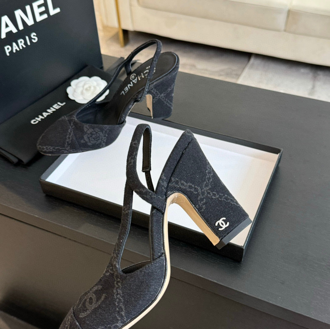 CE-high-heeled women's sandals