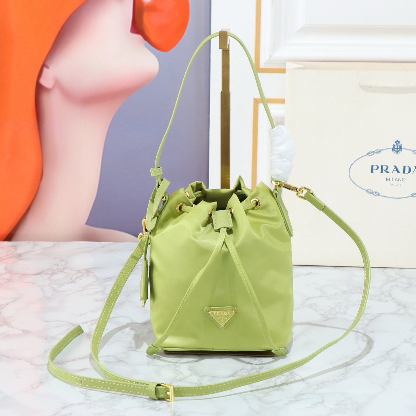 P-New bucket bag