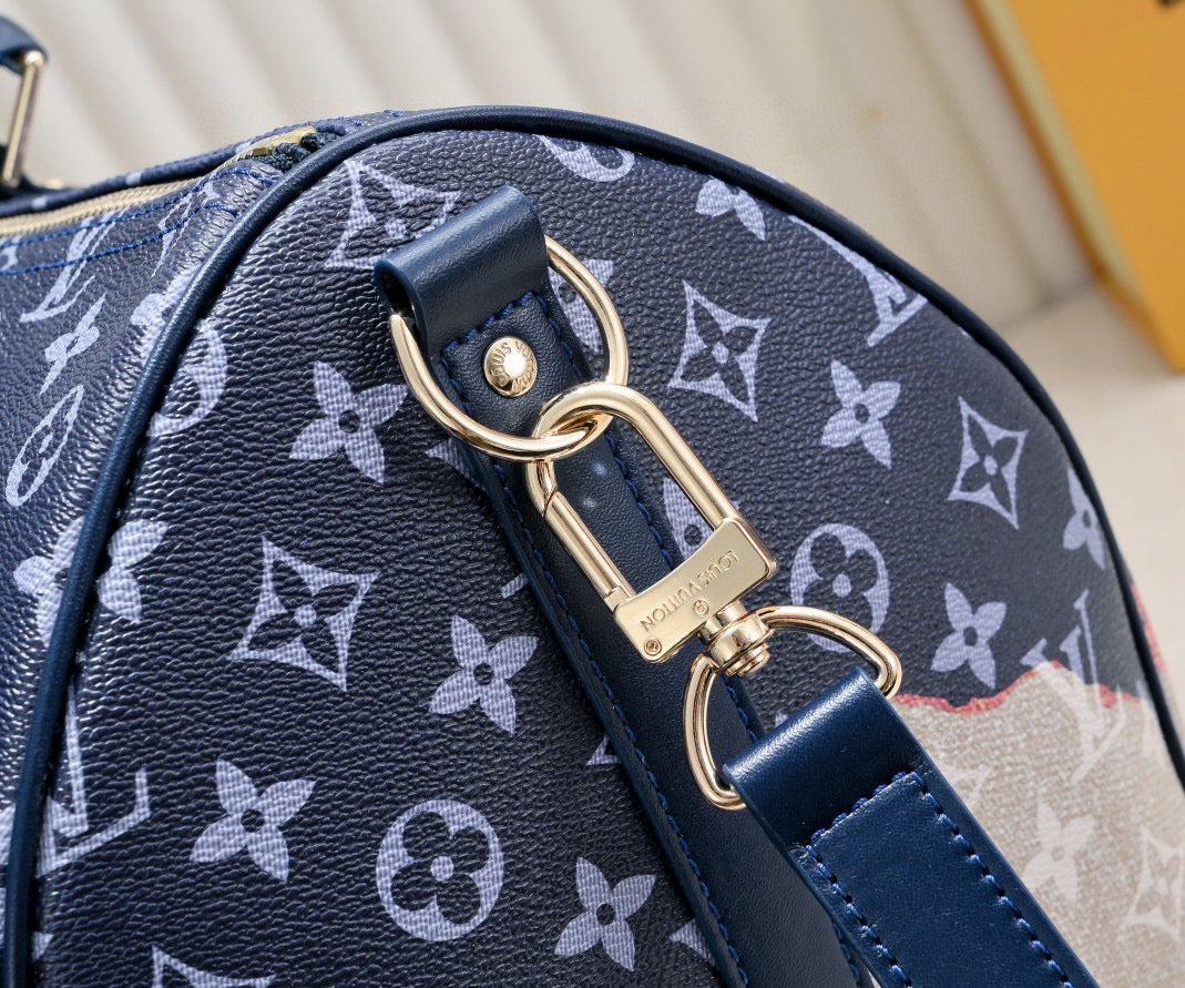 L-KEEPALL 50 Taurillon Monogram