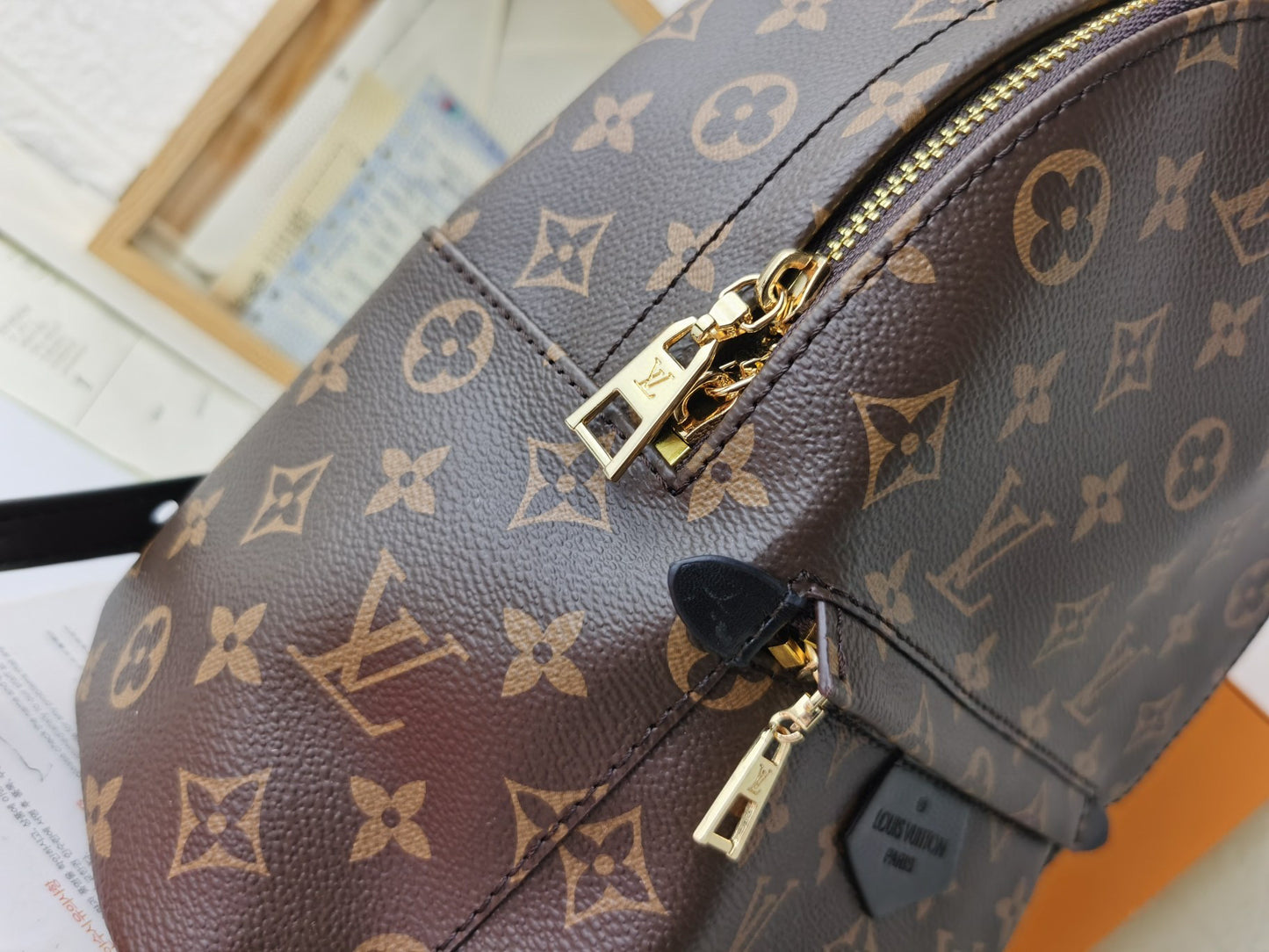 L-2017 MONOGRAM BACKPACK