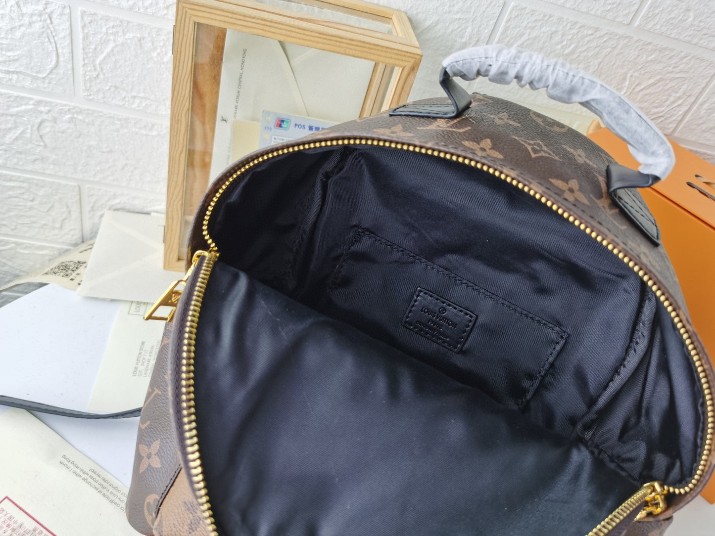 L-2017 MONOGRAM BACKPACK