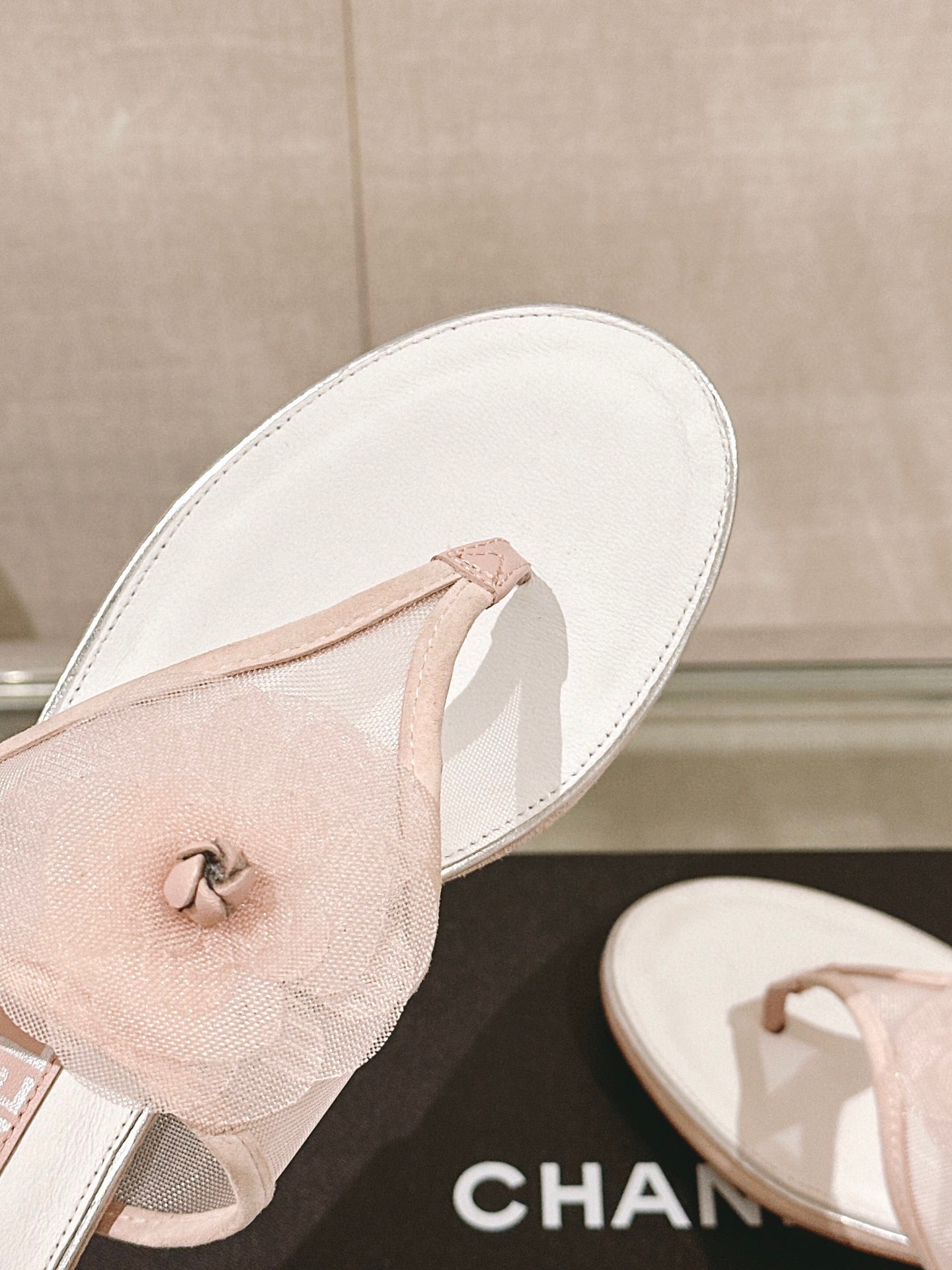CE-Camellia Herringbone Sandals