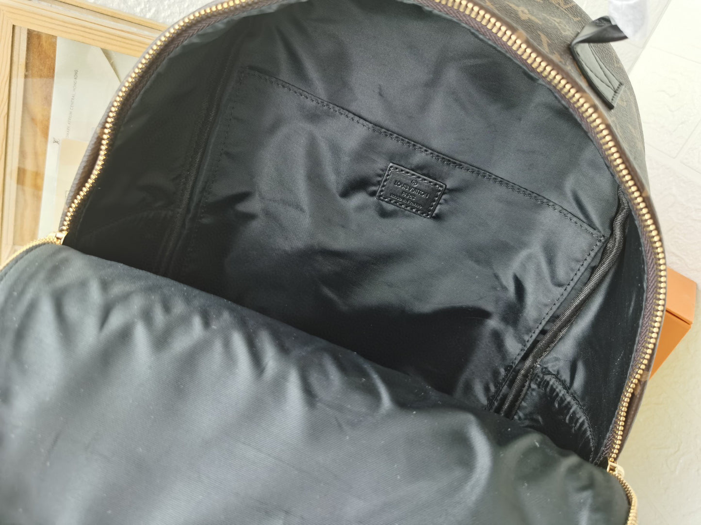 L-2017 MONOGRAM BACKPACK