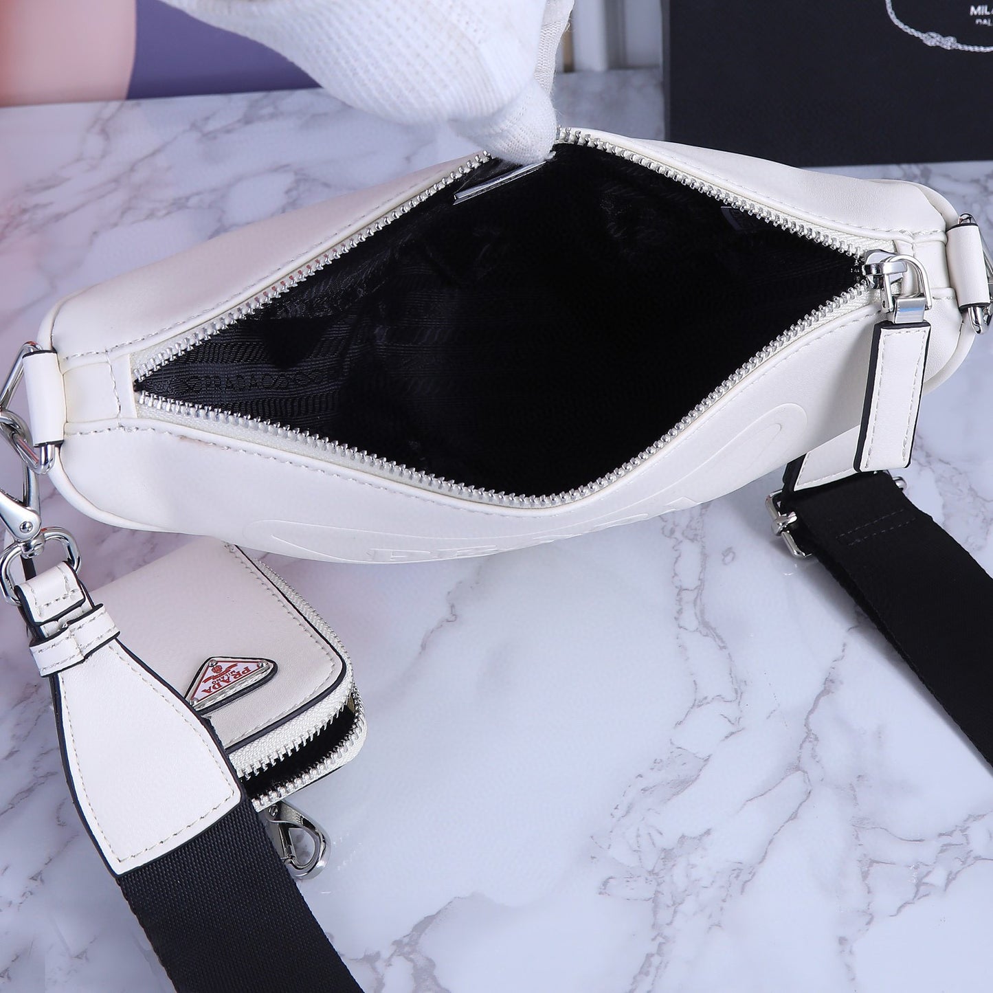 P-Triangular crossbody bag