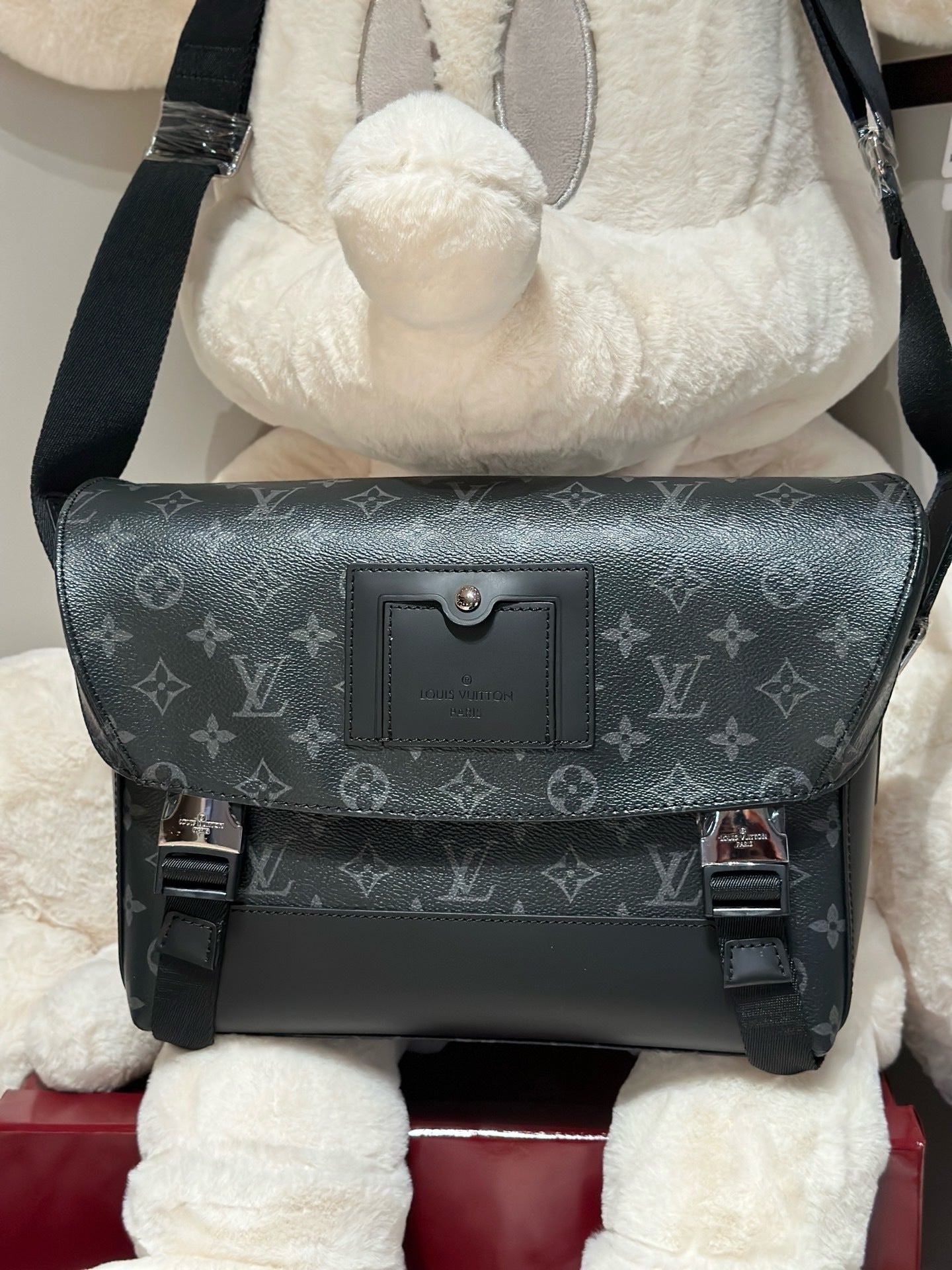 GRAY MONO CROSSBODY