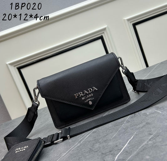 P-Saffiano Crossbody