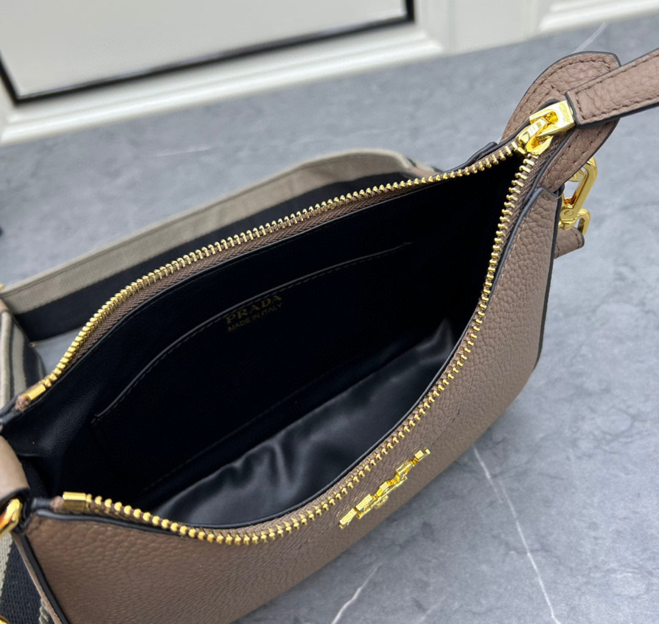 P-Leather Crossbody