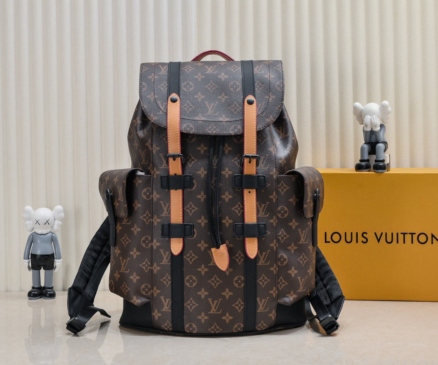 L-Christopher Backpack Monogram Macassar