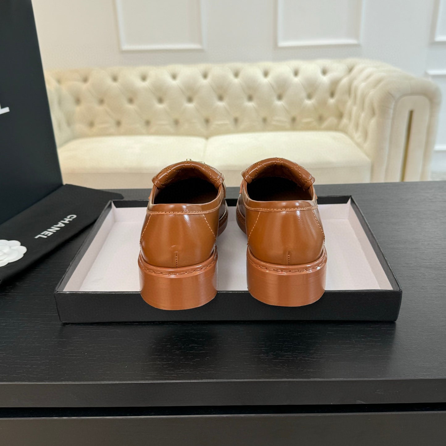 CE-Classic clamshell loafers