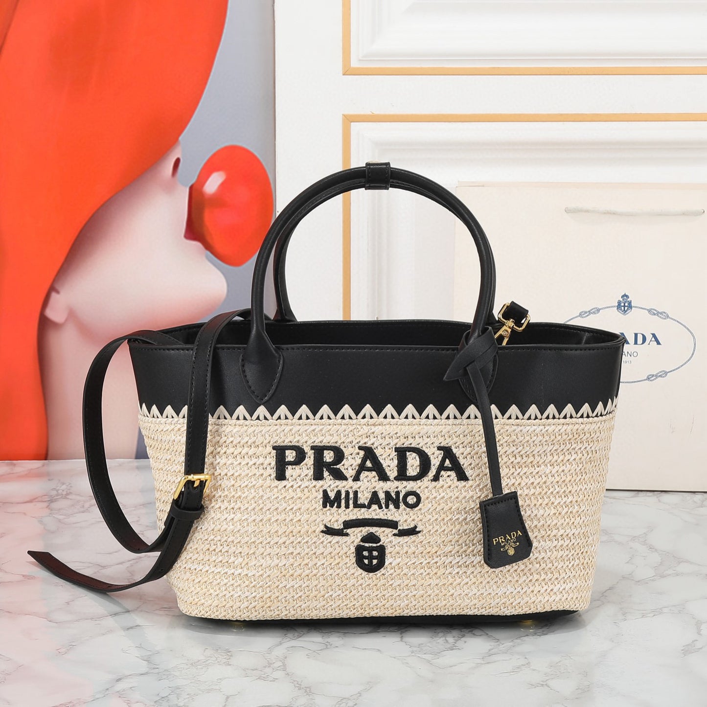 P-Sunshine Straw Bag