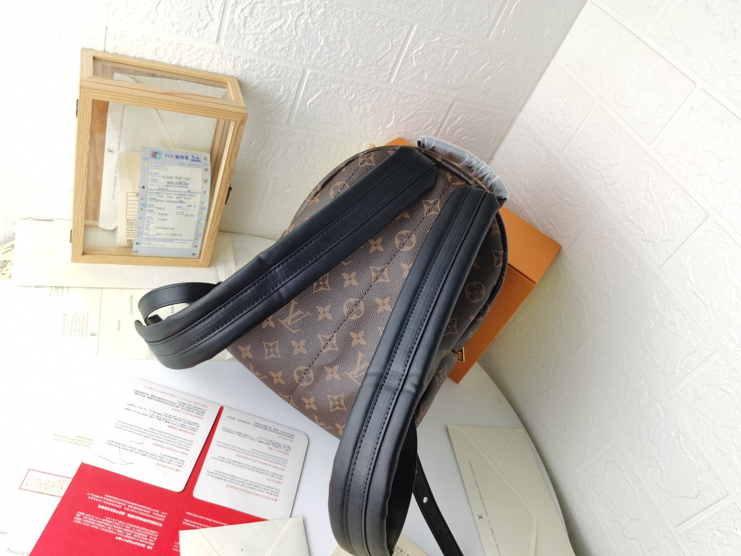 L-2017 MONOGRAM BACKPACK