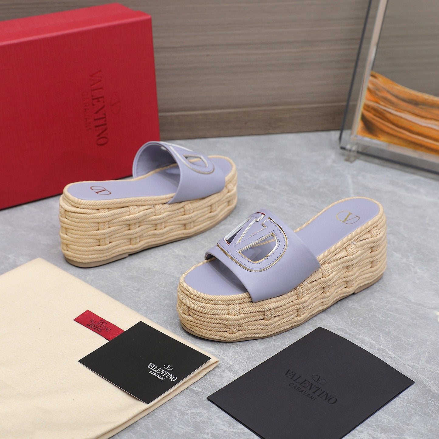 V-Rope Bottom Slippers