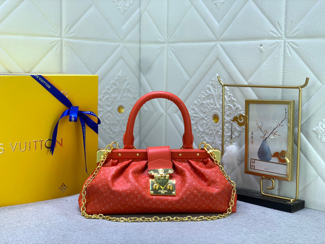 L-Monogram Clutch